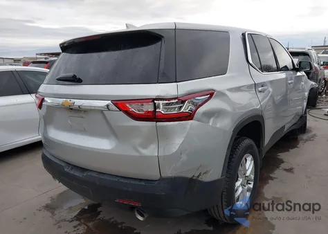 2019 Chevrolet Traverse Ls из США, поврежденный, VIN 1GNERFKW8KJ116535